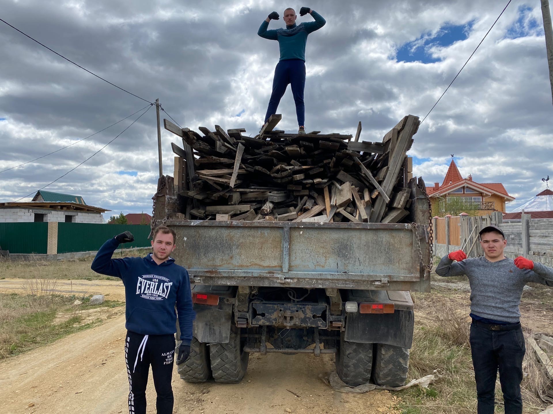 Вывоз хлама с участка